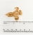 Abstract Vintage Butler & Wilson Prince of Wales Feather & Crown Brooch Gold-Plated For Sale - Image 3 of 4