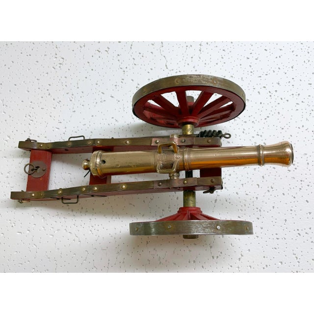 Vintage French Napoleonic Artillery Toy Model "Gribauval 12lbs" For Sale - Image 9 of 11