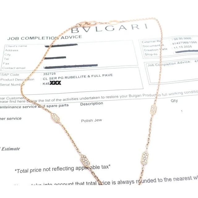 Bulgari Serpenti Pave Diamond Rubellite Rose Gold Large Pendant Necklace For Sale In Philadelphia - Image 6 of 13