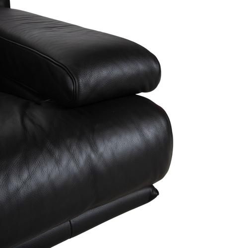 6500 Three-Seater Sofa in Leather from Rolf Benz For Sale - Image 5 of 14