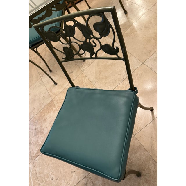 1980s Vintage Attributed to Brown Jordan Dining Set For Sale - Image 11 of 18