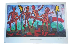 George Andreas Signed Ltd. Ed. Lithograph