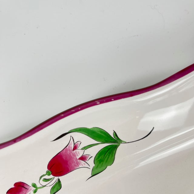 1980s Streetlight Model Rectangular Dish from KG Lunéville, 1950s For Sale - Image 5 of 9