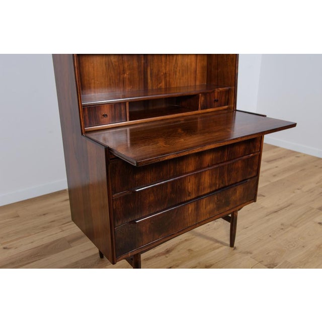 Mid-Century Rosewood Shelf with Pull-Out Top, 1960s For Sale - Image 12 of 18