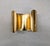 Vintage 1980s Signed Monet Wide Goldtone Cuff Bracelet For Sale - Image 14 of 14