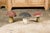 Red Mid 20th Century Set of Three American Midcentury Painted Concrete Mushroom Garden Ornaments For Sale - Image 8 of 12