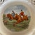 Mid 20th Century Two Vintage Reticulated Equestrian Fox Hunt Scene Porcelain Plates With Gold Accents English British Collectible Decorative Gesetzlich Geschutzt For Sale - Image 5 of 8