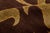 European inspired gold and brown handmade wool rug by Doris Leslie Blau Size: 8'1" × 9'8" (246 × 294 cm). This incredibly...