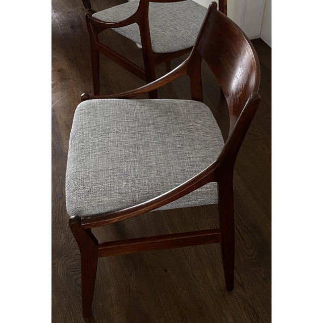 Dining Room Chairs by H. Vestervig Eriksen Tromborg, Denmark, Set of 4 For Sale - Image 12 of 18