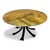 Vintage Round Onyx and Wrought Iron Coffee Table, 1970s For Sale - Image 13 of 13