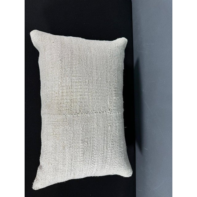 Turkish Hemp Pillow Cushion Natural Beige Pillow Cushion Cover 16" x 24" #30112 Enhance your home decor with our Kilim...