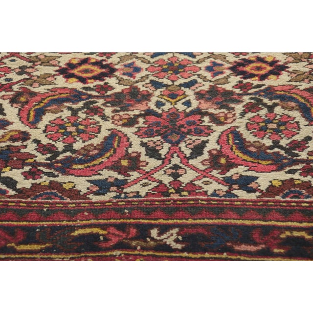 Early 20th Century Early 20th Century Antique Persian Hamadan Rug, 02'07 X 04'00 For Sale - Image 5 of 10
