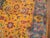 Indian 1930s Yellow Floral Modern Antique Indian Cotton Agra Rug 6'3" X 9' Knotted Pile Carpet For Sale - Image 3 of 5