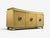 James Mont, Credenza, Yellow Painted Wood, Usa, 1950s For Sale - Image 4 of 15