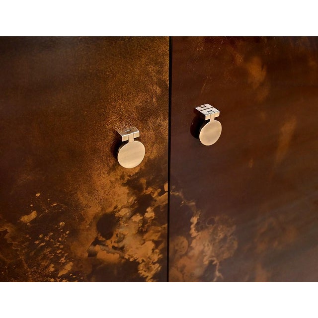 Lacquered Bookcase attributed to Guy Lefèvre for Maison Jansen, 1970s For Sale - Image 16 of 18