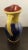 Abstract L. G. Barnes Abstract Bird of Paradise Pottery Pitcher For Sale - Image 3 of 5
