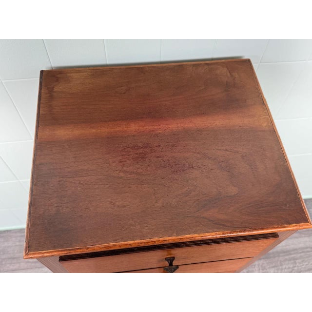 Vintage Italian Wooden Chest of Drawers, 1970s For Sale - Image 6 of 13