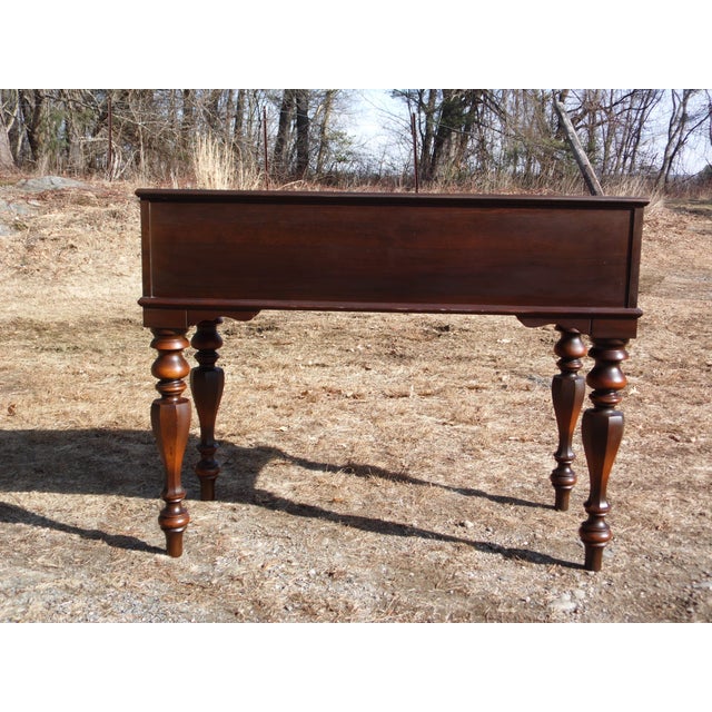 Antique Walnut Empire Flip Top Writing Desk Sofa Table Chairish