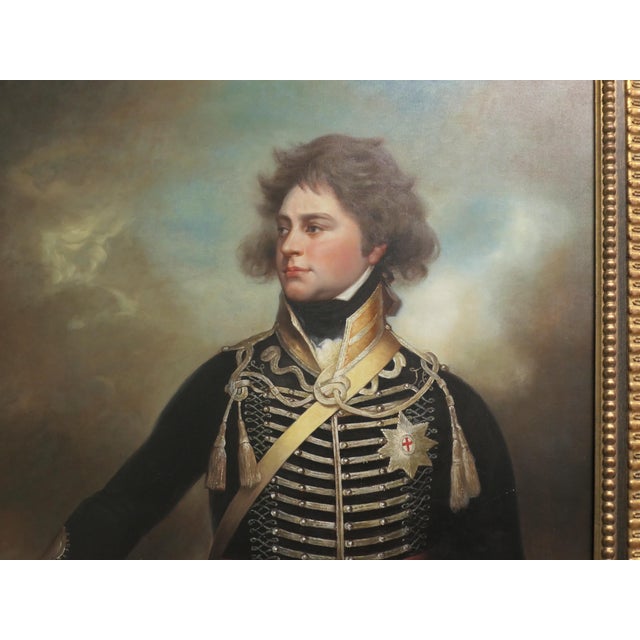 After Sir William Beechey, Portraits of George IV & Mrs Fitsherbert, Oil, Framed, Set of 2 For Sale - Image 3 of 9