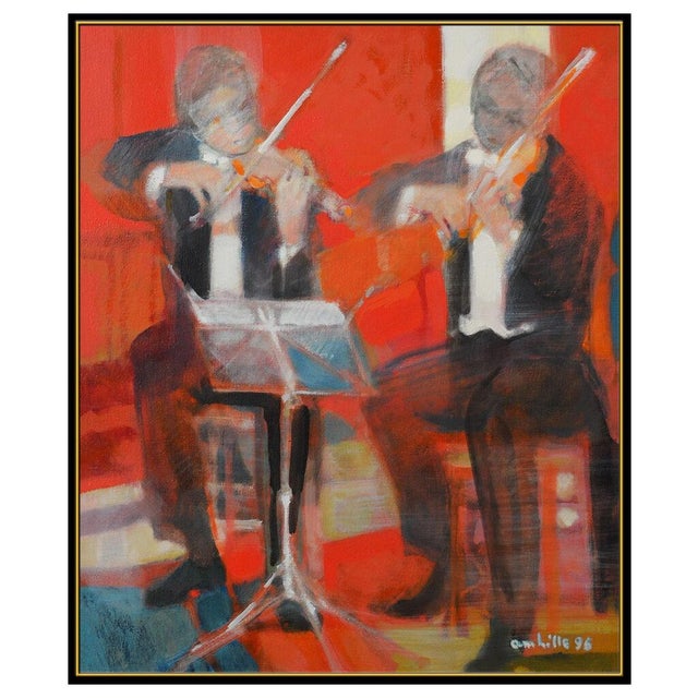 Message us to inquire about custom framing options! (Included for free with every purchase) The artwork here, "Les Deux...