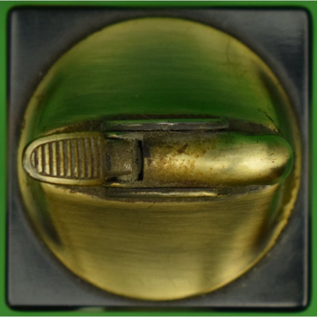 "21" Club Lucite Embedded Jockey Evans Lighter For Sale - Image 4 of 5