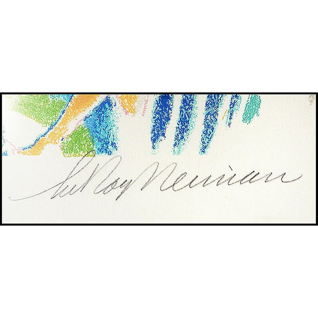 Modern 2005 Polo Panorama Modern Green Serigraph LeRoy Neiman For Sale - Image 3 of 5