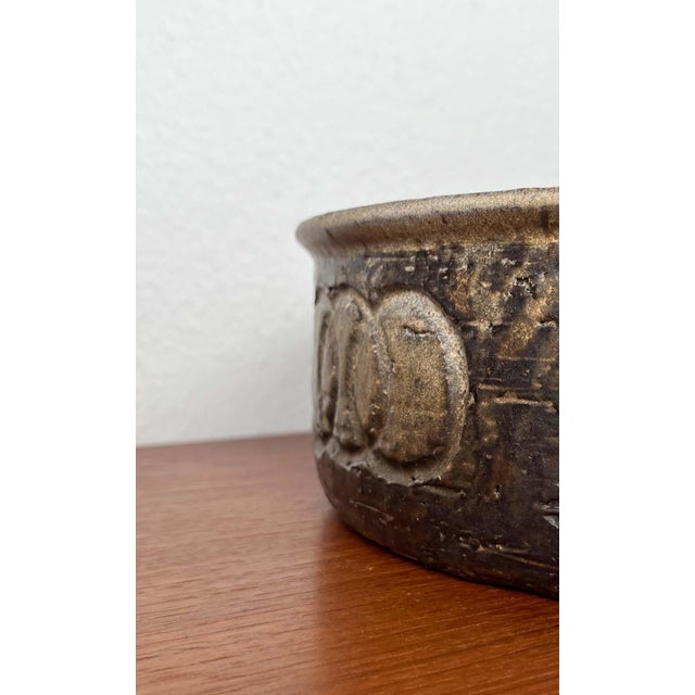 Large Mid-Century Modern Danish Studio Pottery Bowl from Sejer Keramik, 1960s For Sale - Image 15 of 18