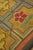 American 1900s Multicolor Geometric Antique American Hooked Rug 2'2" X 4'8" Handknotted Wool Carpet For Sale - Image 3 of 6