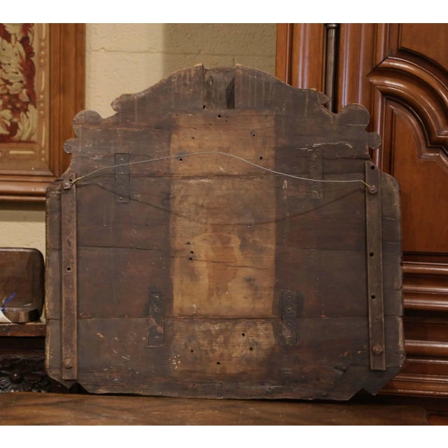 19th Century French Carved Walnut Paris Coat of Arms Wall Plaque For Sale - Image 9 of 10
