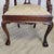 Brown Pair of Chippendale-Style Mahogany Armchairs With Ball-and-Claw Feet For Sale - Image 8 of 11