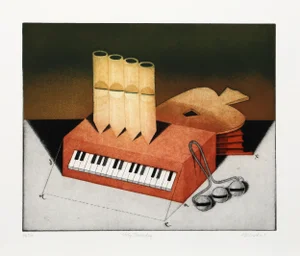 Tighe O'Donoghue "Holy Thursday" Etching