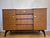 Mid-Century Modern Mid-Century Walnut Beehive Sideboard from Beautility, 1960s For Sale - Image 3 of 18