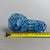 Blue Vintage Blue Ceramic Lion Sculpture by Aldo Londi for Bitossi / Flavia Montelupo, 20th Century For Sale - Image 8 of 11