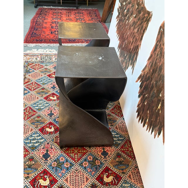 2020s Bernhardt Interiors Vika Side Tables, Pair For Sale - Image 5 of 12