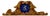 Vintage Fairground Number Sign No. 5, 1920s For Sale