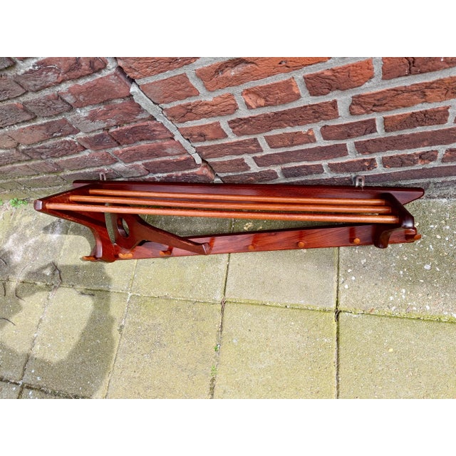 Vintage Scandinavian Coat Rack, 1960s For Sale - Image 4 of 8