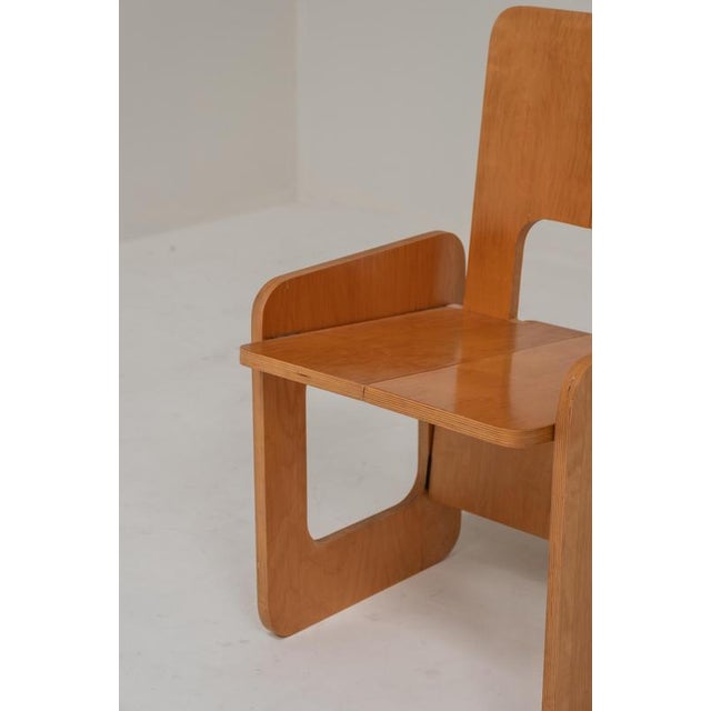 La Prora Folding Chair by Anonima Design for Bonetto, Italy, 1970s For Sale - Image 9 of 13