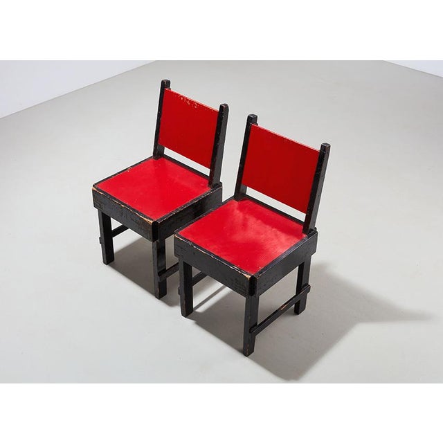 Set of Modern Dining Chairs, 1930s For Sale - Image 6 of 11