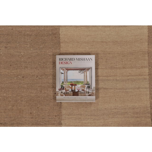 Textile Oversized Vintage Persian Mazandaran Kilim Runner in Brown Stripes - Rug & Kilim For Sale - Image 7 of 10