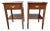 Pair of American Shaker Style 2 Tier Side Tables by Suter's Handcrafted Furniture For Sale