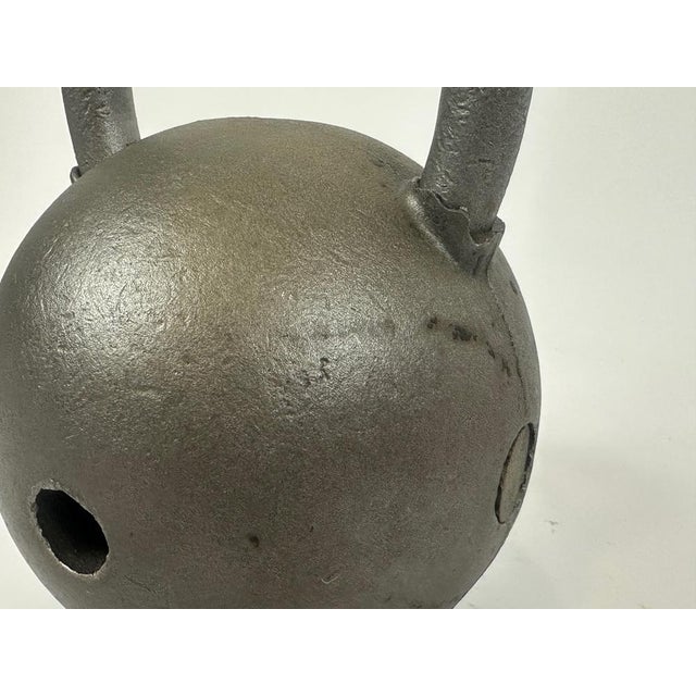 Cast Iron Kettlebell, 1930s For Sale - Image 7 of 11