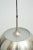 Silver Height-Adjustable Pendant Lamp in Nickel-Plated Brass by Florian Schulz, 1970s For Sale - Image 8 of 11