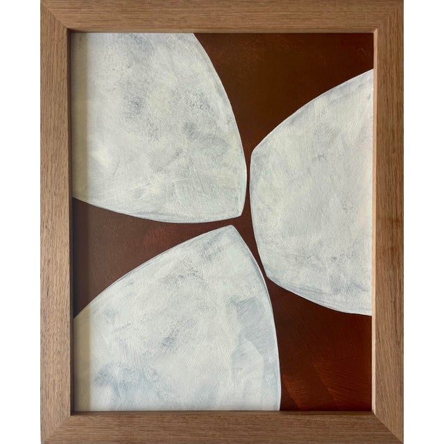 Contemporary 2026 Contemporary Set of Twelve Abstract Paintings on Cotton Paper by Artist r.k. Red For Sale - Image 3 of 15