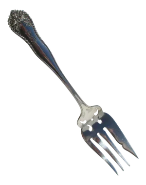 Gorham Sterling Pierced Serving Fork Circa 1897