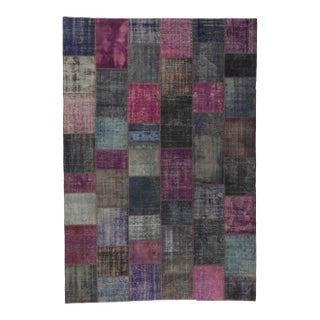 Oversized Vintage Patchwork Rug, 11'00 X 16'03 For Sale