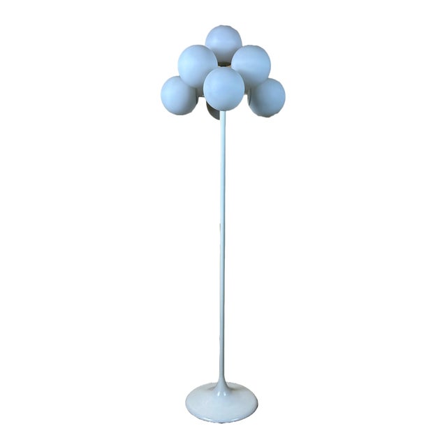 Vintage Swiss Floor Lamp by E.R. Nele for Temde Leuchten, 1960s For Sale