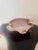 Pink Vintage Murano Pink and Opalescent Glass Bowl Catchall For Sale - Image 8 of 12