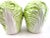 1960s Vintage Mid Century Lettuce Design Salt and Pepper Shaker Set- a Pair For Sale - Image 5 of 7