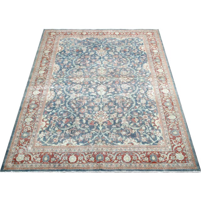 1940s Persian Tabriz Rug For Sale In Los Angeles - Image 6 of 6