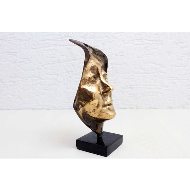 Bronze sculpture by Yves Lohé 1970 This is a superb piece just waiting for you to slip into your decoration, on a...